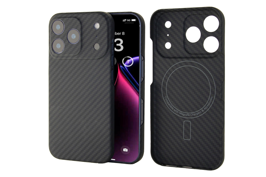 RP KEVLAR SKAL MED STÅLSKYDD iPHONE 17 PRO