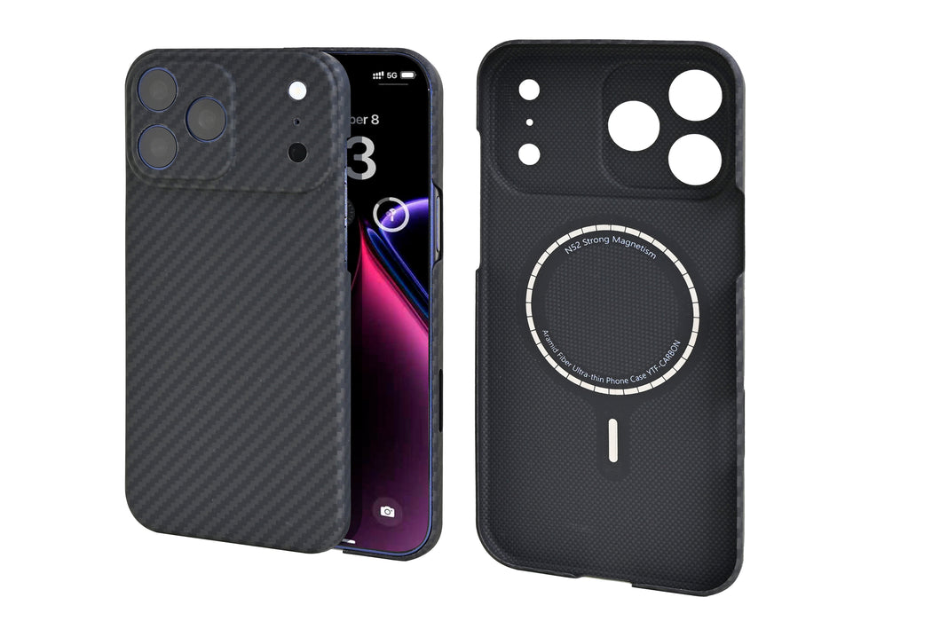 RP KEVLAR SKAL MED STÅLSKYDD iPHONE 17 PRO MAX