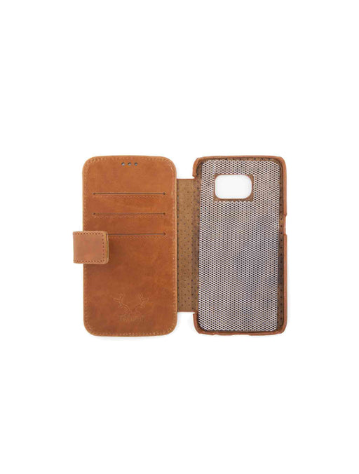 Plånboksfodral Samsung S6 Edge Magnet Wallet (Brown) - RP of Sweden