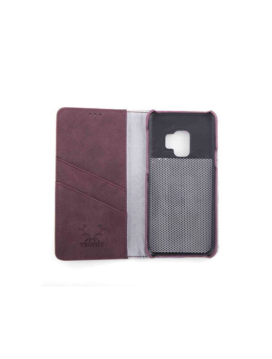 Plånboksfodral Samsung S9 Magnet Wallet (Dark Red) - RP of Sweden