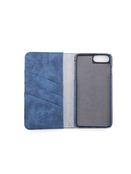 Plånboksfodral iPhone 6-8 Plus Magnet Wallet (Blue) - RP of Sweden