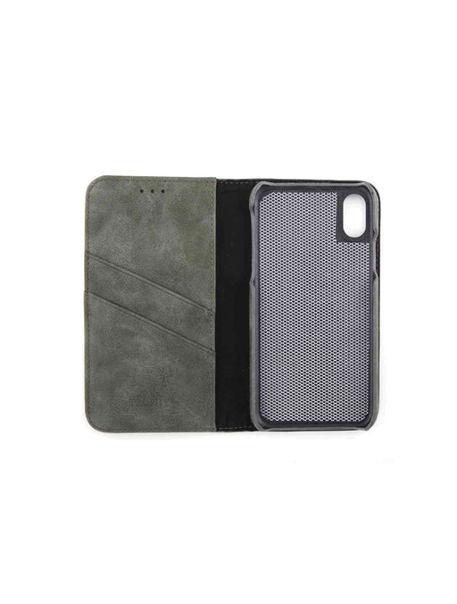 Plånboksfodral iPhone X-XS Magnet Wallet (Dark Green) - RP of Sweden