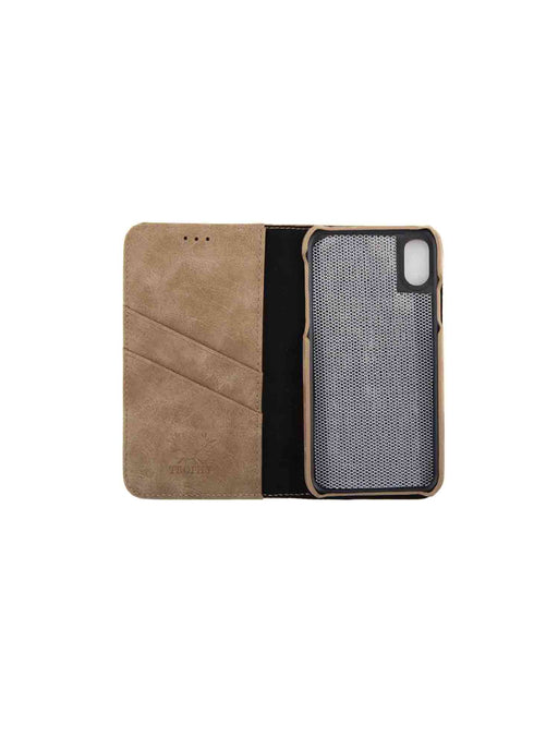 Plånboksfodral iPhone X-XS (Light Brown) - RP of Sweden